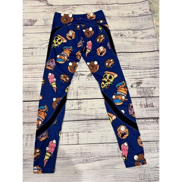 Violate the Dress Code Limited Edition Rare HTF Snack Leggings Size Small - Picture 5 of 5